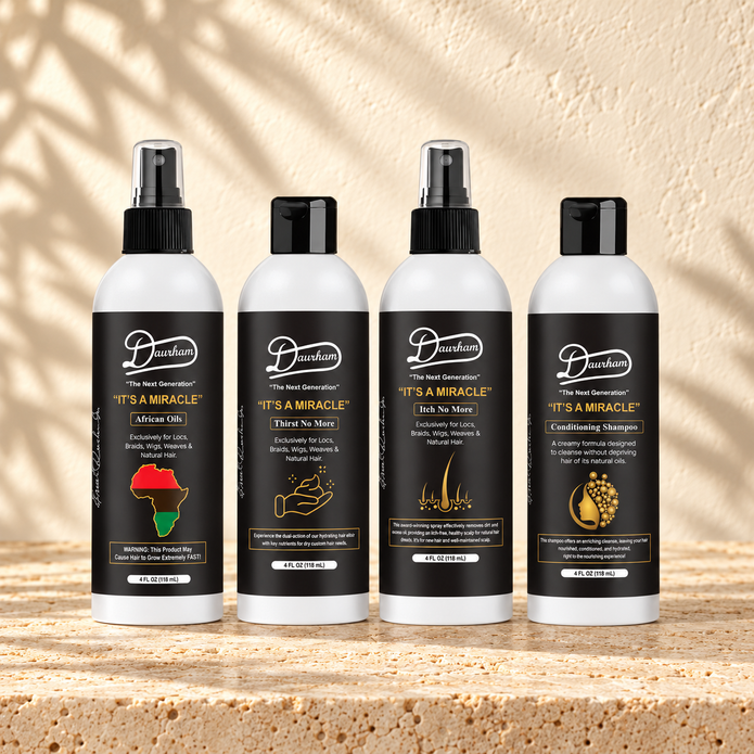 “It’s A Miracle” Travel Kit with four 4oz bottles